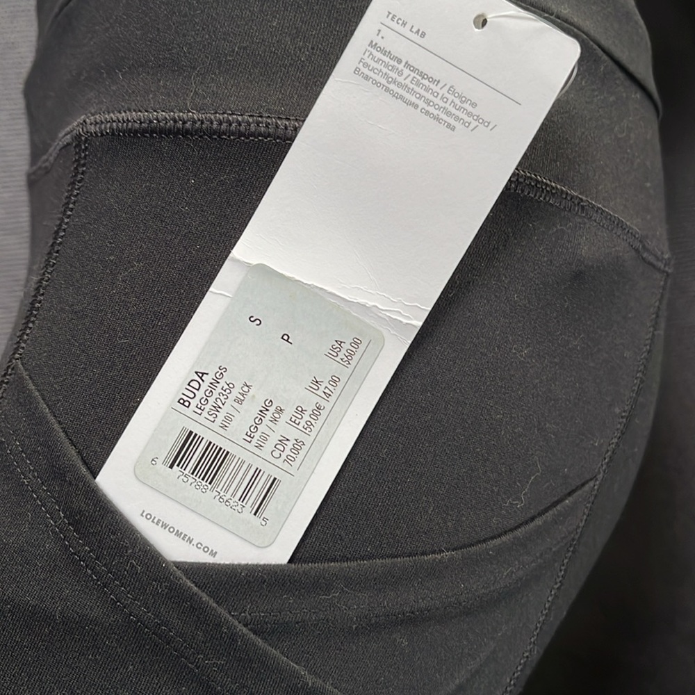 Lolë S Colorblock Ruched Leggings - Picture 7 of 7
